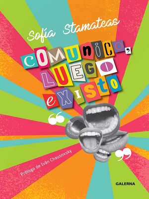 cover image of Comunico, luego existo